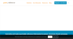Desktop Screenshot of point-of-reference.com